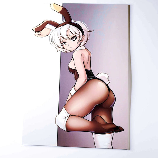 Bunny Girl Bea - Art Print - Cerbross